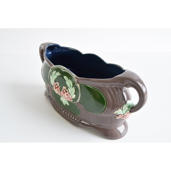 Image 1 of Jardinière vintage en céramique Art Nouveau, 1900