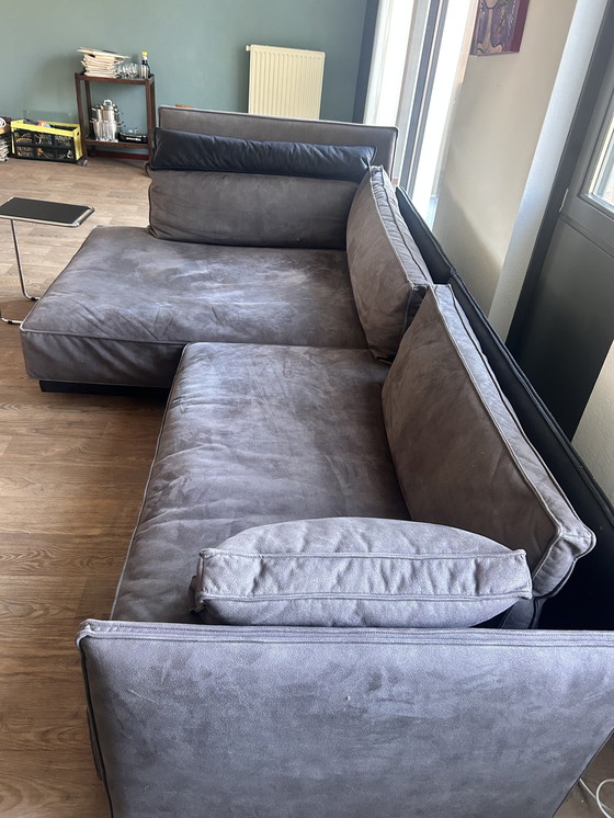 Image 1 of Magnifique Ip Design Sofa Dark Grey Cube Lounge