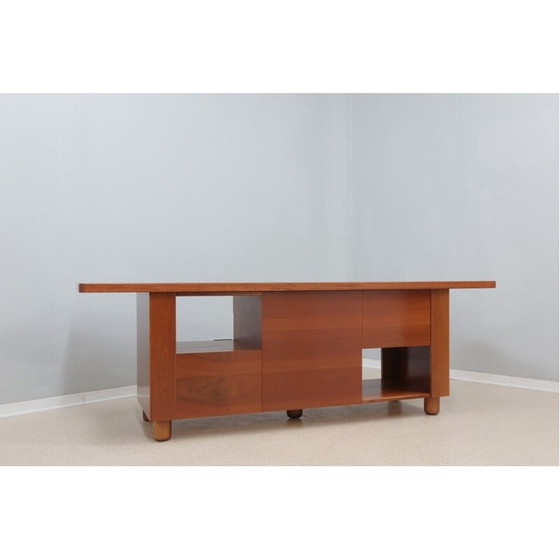 Image 1 of Buffet vintage en noyer par Mobil Girgi, 1970