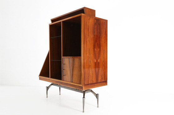 Image 1 of Cabinet italien en bois de rose, Mid Century Modern, 1960S