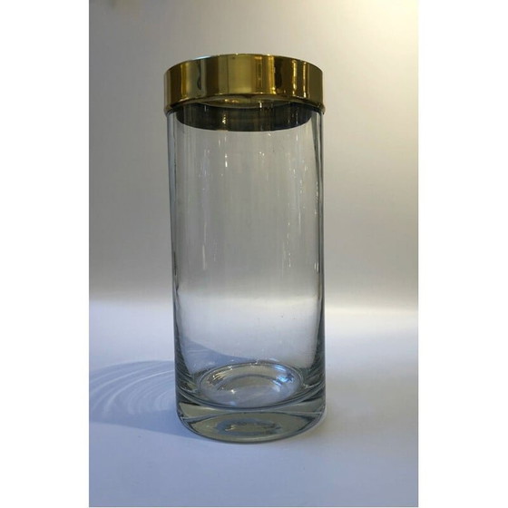 Image 1 of Vase et cendrier vintage par Carlo Nason pour Mazzega 1976s