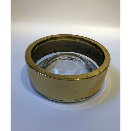 Image 1 of Vase et cendrier vintage par Carlo Nason pour Mazzega 1976s