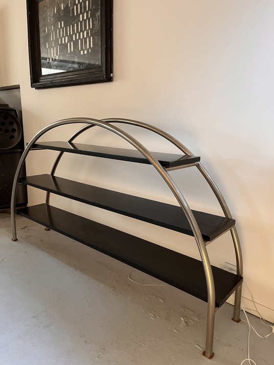 Image 1 of Etagère En Inox Année 80