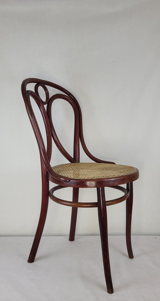 Image 1 of Chaise Engelstuhl De Thonet N° 19 