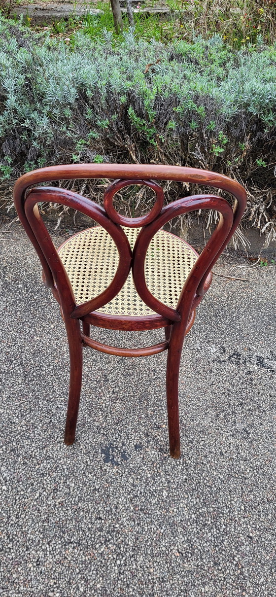 Image 1 of Chaise Engelstuhl De Thonet N° 19 