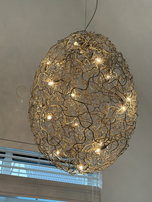 Brand Van Egmond Chandelier Chrystal Waters