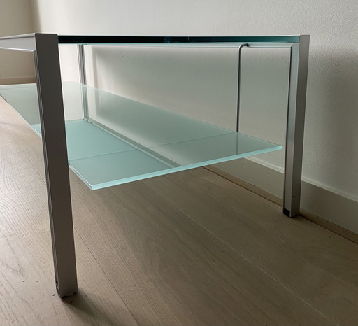 Table basse en verre