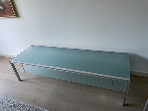 Table basse en verre