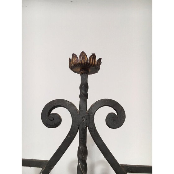 Image 1 of Lampadaire vintage à 7 bras, 1940