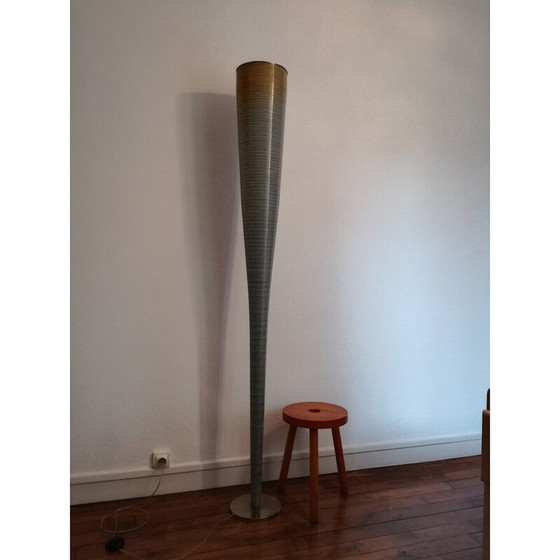 Image 1 of Lampadaire vintage Mite Terra en tissu de verre et fils de carbone par Marc Sadler pour Foscarini