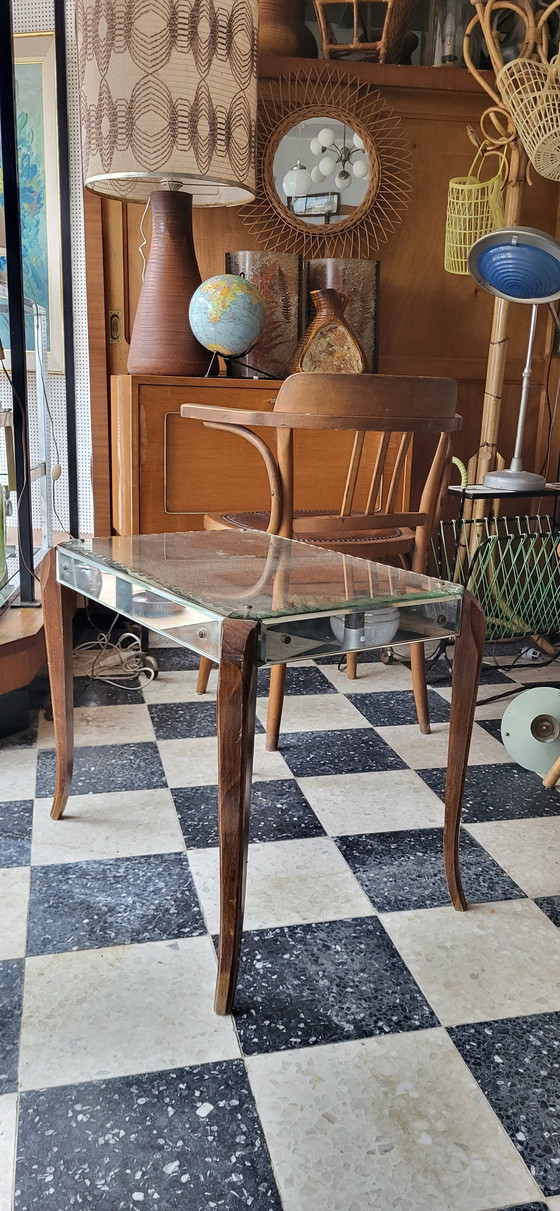 Image 1 of Table Basse Miroir Art Déco