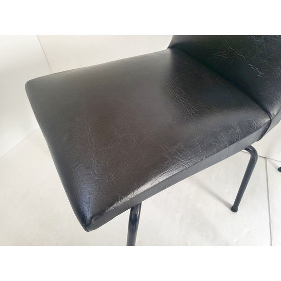 Image 1 of Ensemble de 4 chaises Meurop vintage par Pierre Guariche, 1960