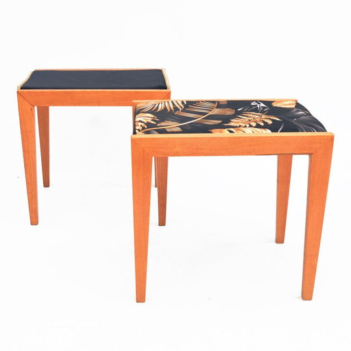 Tabouret vintage par Karel Musil pour Jitona, Tchécoslovaquie années 1960