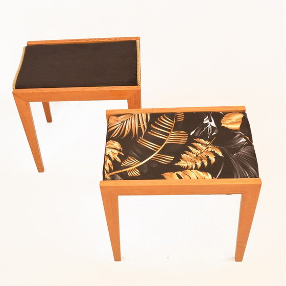 Image 1 of Tabouret vintage par Karel Musil pour Jitona, Tchécoslovaquie années 1960