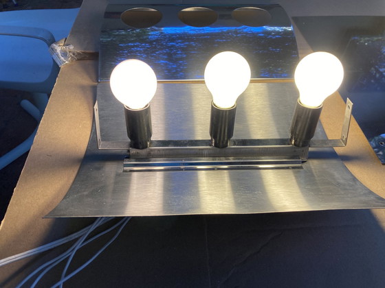 Image 1 of Paire D’Applique Goffredo Reggiani Space Age 70’S