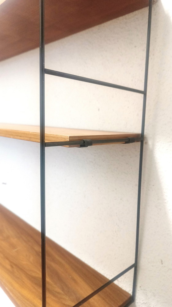 Image 1 of Rack mural Fifties avec trois étagères