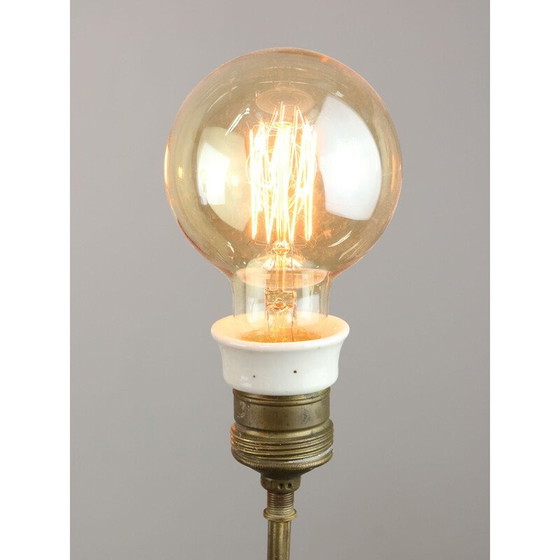 Image 1 of Lustre Art-déco en laiton, 1930s