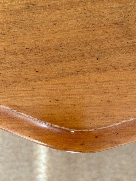 Image 1 of Table de salle à manger ronde Biedermeier