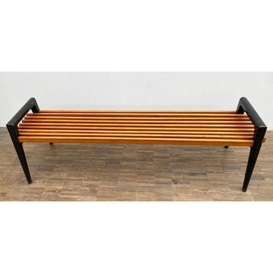Image 1 of Banc vintage en bois, Italie 1950s