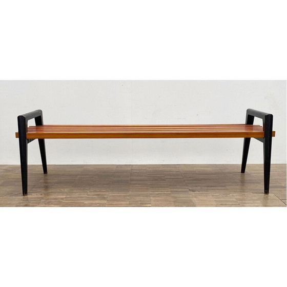 Image 1 of Banc vintage en bois, Italie 1950s