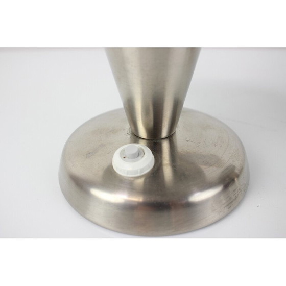 Image 1 of Paire de lampes de table blanches Bauhaus, années 1930