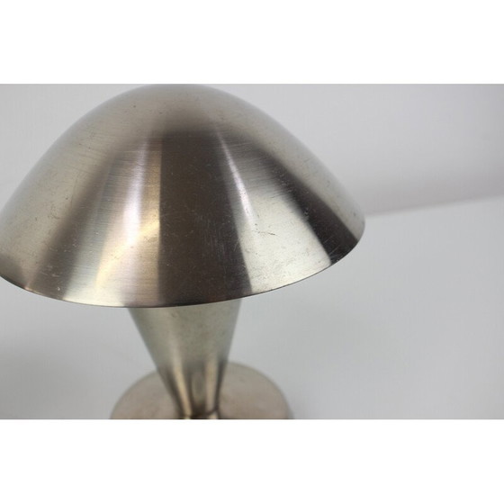 Image 1 of Paire de lampes de table blanches Bauhaus, années 1930