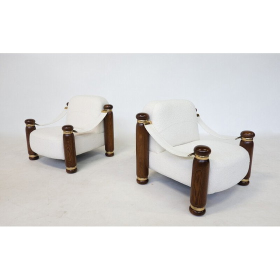 Image 1 of Paire de fauteuils vintage, Italie 1970