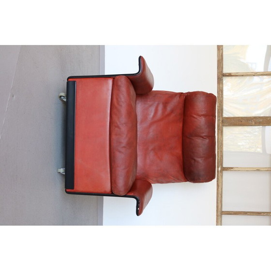 Image 1 of Fauteuil vintage avec Ottomane par Dieter Rams pour Vitsoe - 1960s