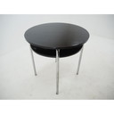 Table vintage chromée Bauhaus Fonctionnalisme, Tchécoslovaquie années 1920