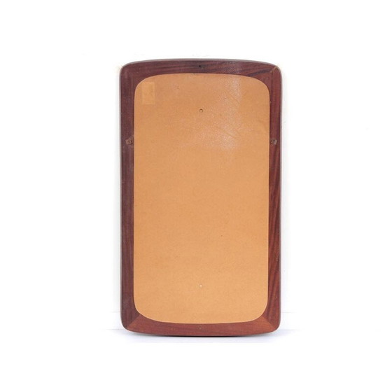 Image 1 of Miroir scandinave vintage en teck, 1960