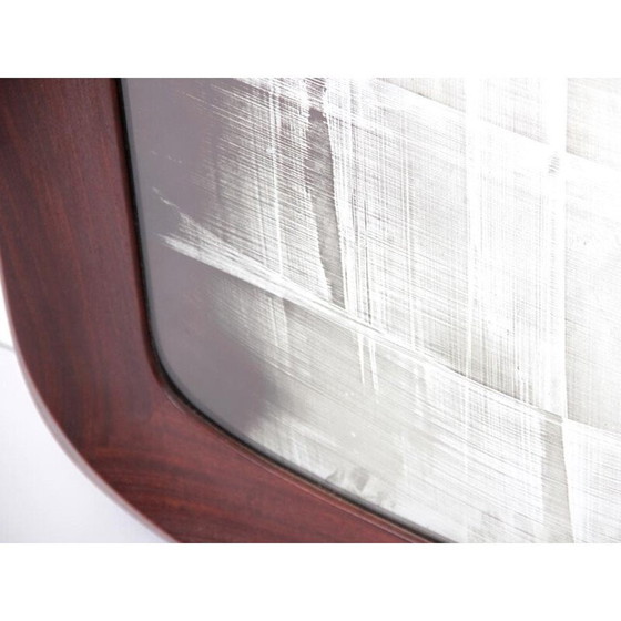 Image 1 of Miroir scandinave vintage en teck, 1960