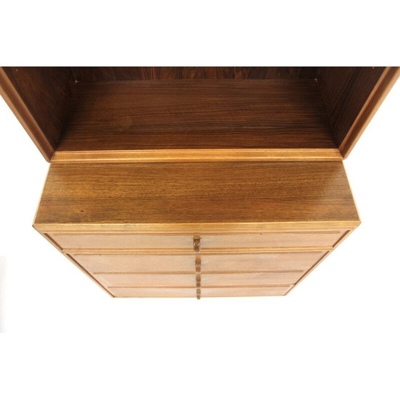 Image 1 of Bibliothèque vintage en noyer par Bertil Fridhagen pour Bodafors, Suède 1960