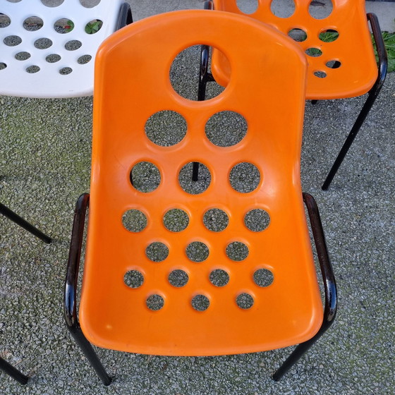 Image 1 of 4 Chaises Sicopal Années 80