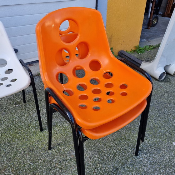 Image 1 of 4 Chaises Sicopal Années 80