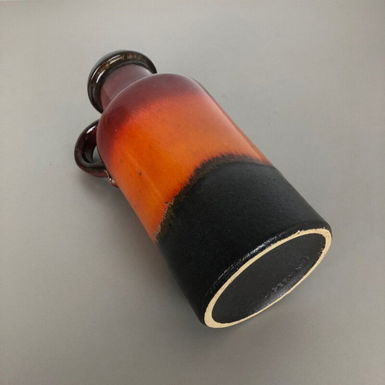 Image 1 of Vase vintage en lave grasse par Scheurich Allemagne 1970