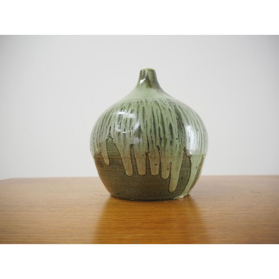 Image 1 of Vase vintage en céramique, Tchécoslovaquie 1960