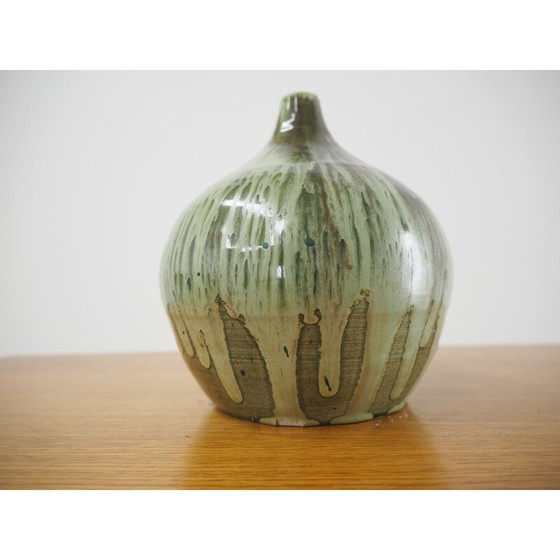 Image 1 of Vase vintage en céramique, Tchécoslovaquie 1960