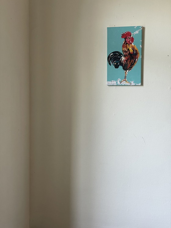 Image 1 of Peinture d'un coq