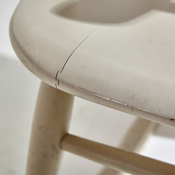 Image 1 of Fauteuil à bascule vintage en hêtre, 1960