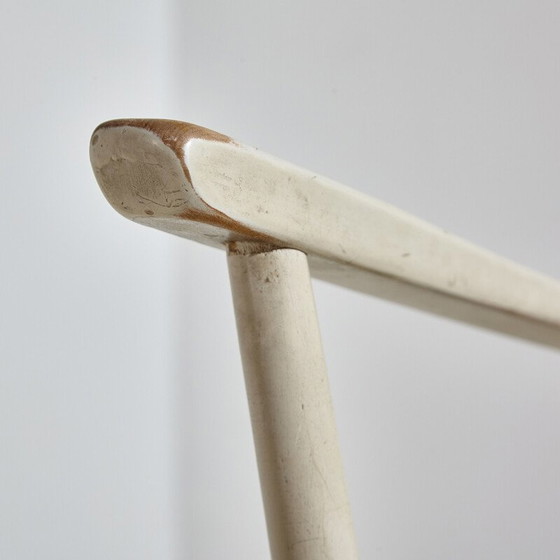 Image 1 of Fauteuil à bascule vintage en hêtre, 1960