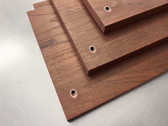 Image 1 of 1/6 Poul Cadovius Accessoires Étagère Shelf Unit Cado Teak + 2 supports métalliques