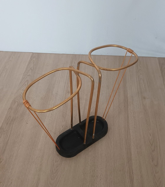 Image 1 of Porte-parapluie à cordes des années 50