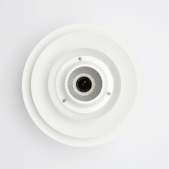 Image 1 of Lampe suspendue blanche vintage pour Jeka, Danemark 1980