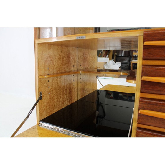 Image 1 of Commode vintage en bois, Tchécoslovaquie 1960