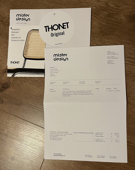 Image 1 of Thonet S 64 V - Noir/Schwarz/Noir - Comme neuf/Nouveau/Assez neuf