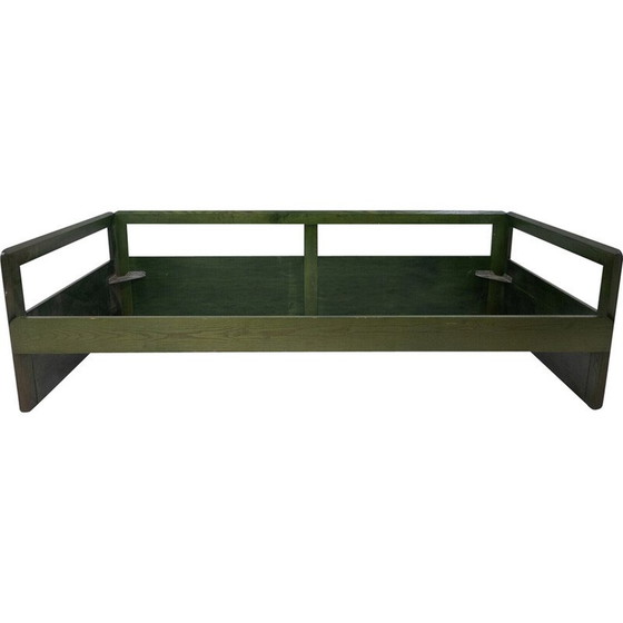 Image 1 of Lit de jour vert du milieu du siècle par Derk Jan de Vries, Italie, années 1960