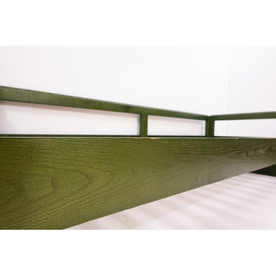 Image 1 of Lit de jour vert du milieu du siècle par Derk Jan de Vries, Italie, années 1960
