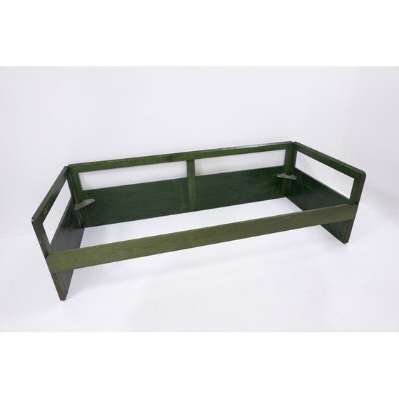 Image 1 of Lit de jour vert du milieu du siècle par Derk Jan de Vries, Italie, années 1960