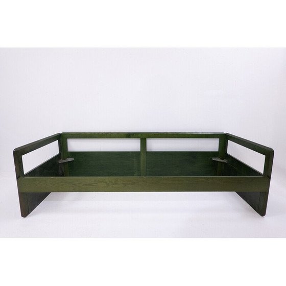Image 1 of Lit de jour vert du milieu du siècle par Derk Jan de Vries, Italie, années 1960