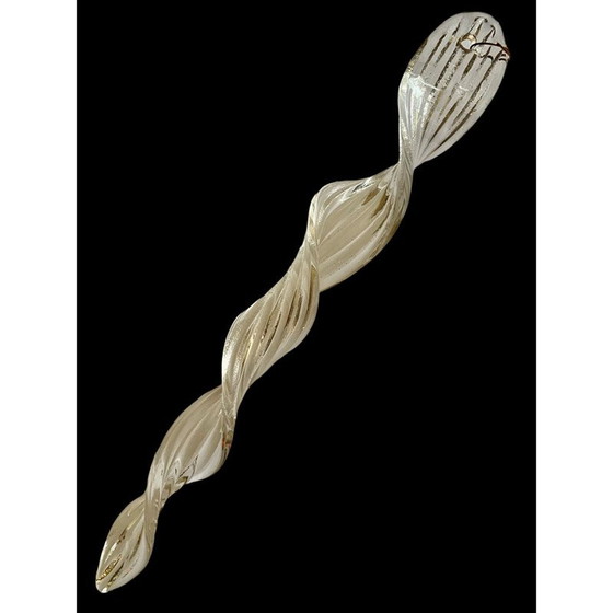 Image 1 of Lustre vintage en verre de Murano par Venini, 1970